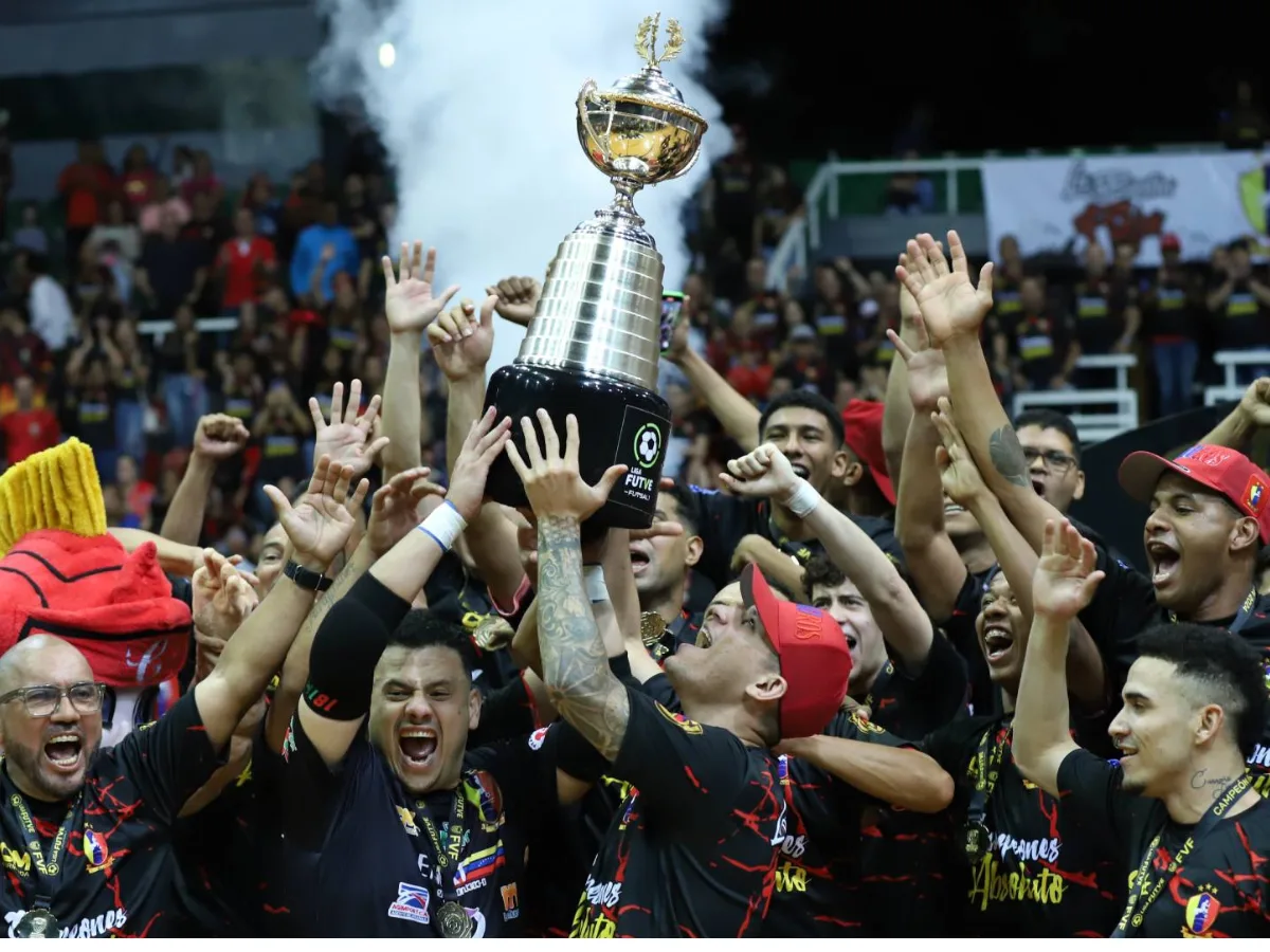 Centauros campeón de la Liga Futve Futsal 2024