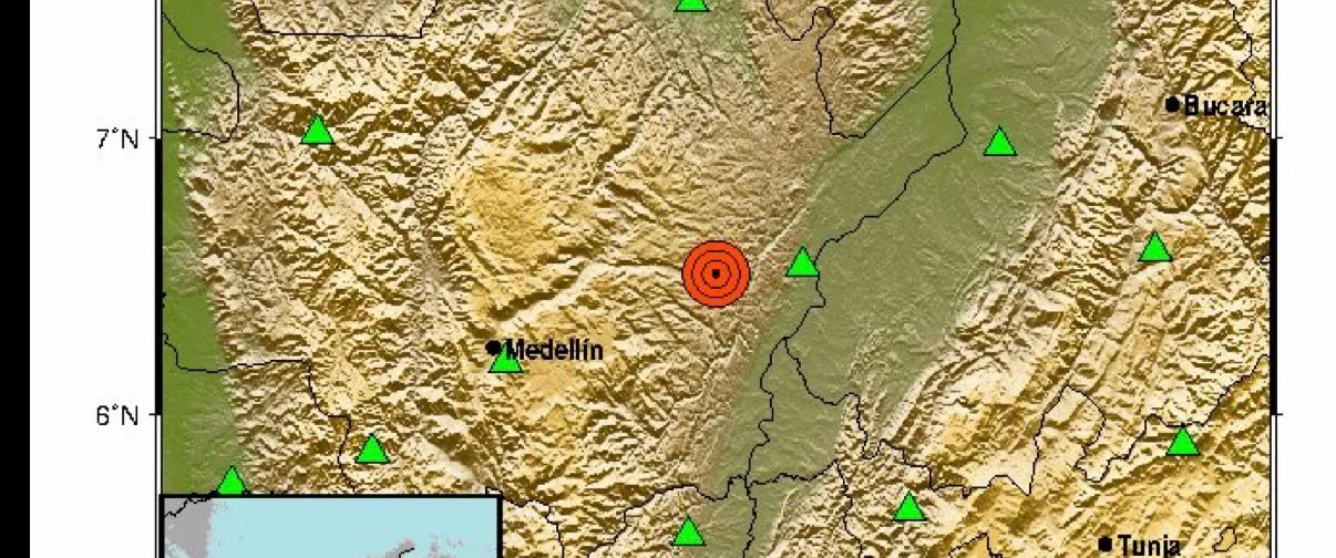 Noticias Antioquia: Fuerte temblor con epicentro en el departamento