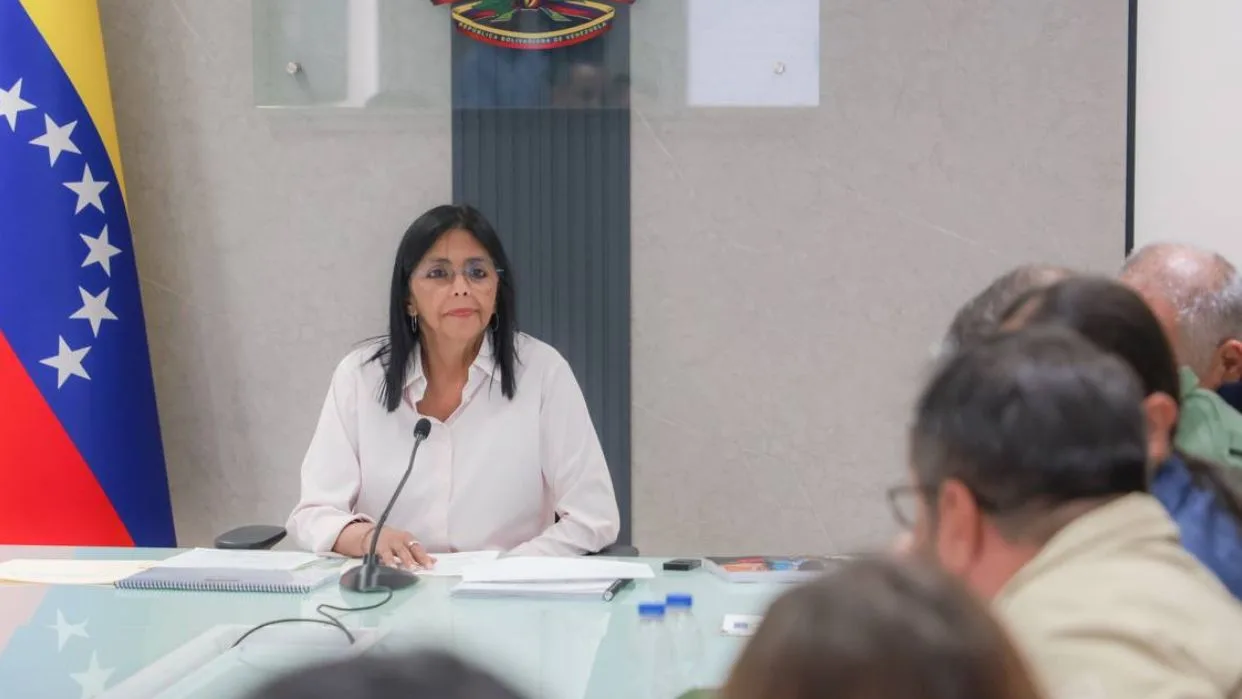 Vicepresidenta Delcy Rodríguez coordina detalles para la juramentación presidencial de Nicolás Maduro