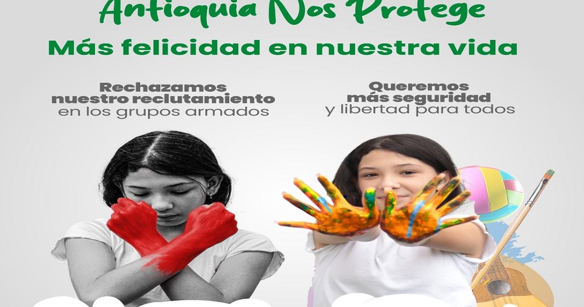 Gobernación lanza campaña “Antioquia Nos Protege”