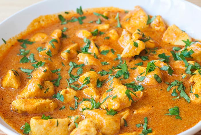 #Receta Pollo al curry: cremoso y delicioso