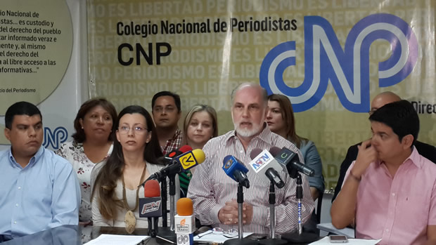 CNP alertó que al menos 13 comunicadores están presos en Venezuela, incluyendo a Román Camacho