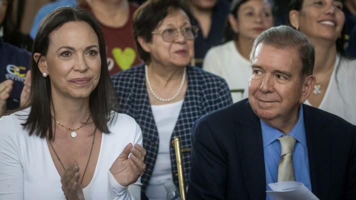 Edmundo González y MCM piden a UE seguir presionando a Maduro: «Por favor, no se rindan»